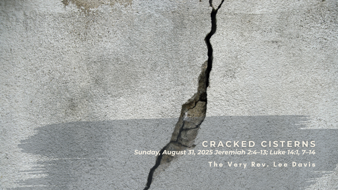 Cracked cistern
