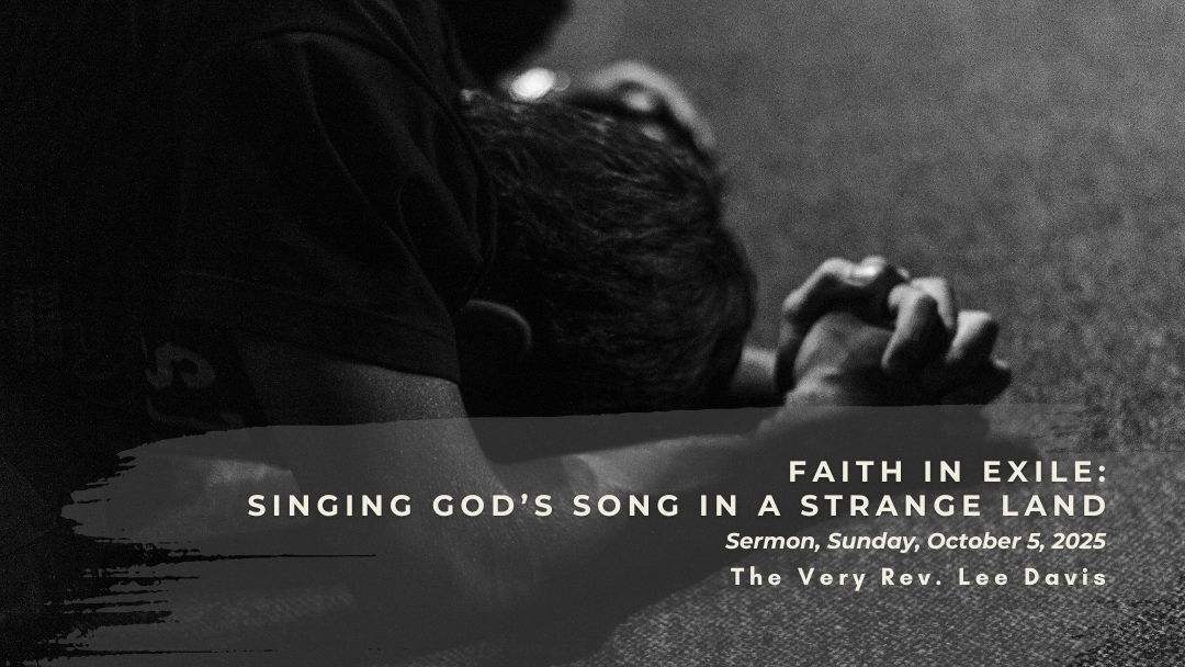 man knelt down in prayer