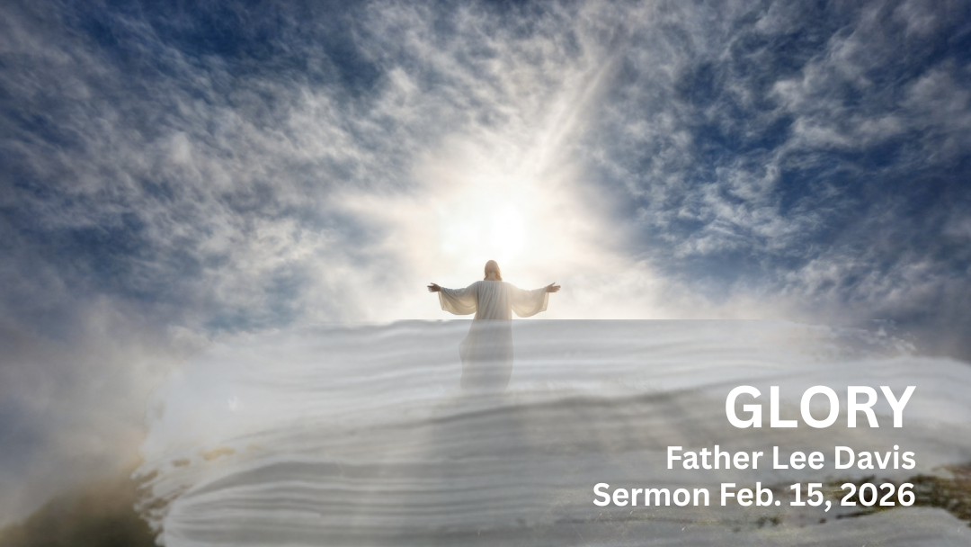 image of transfigured Christ on mountain