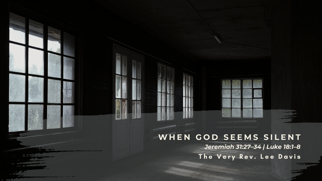dark room with eerie windows casting shadows evoking silence