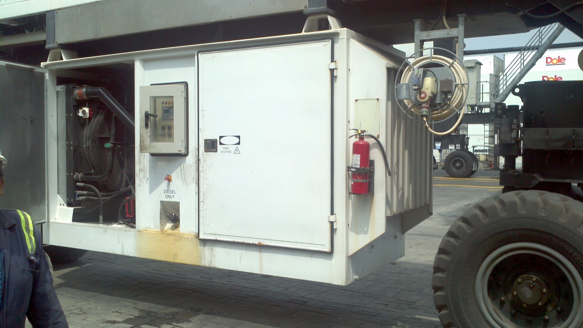 Sistema hidráulico para generadores y compresores