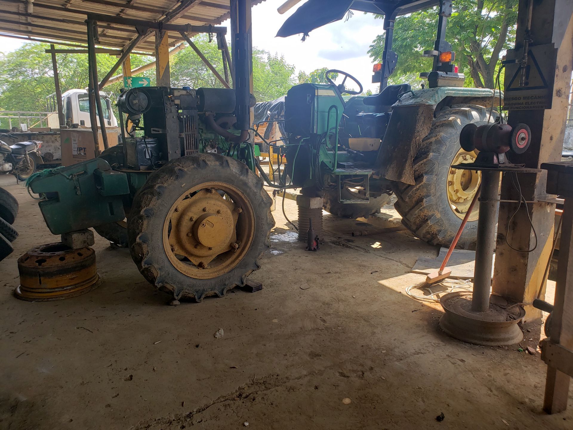 Sistema hidráulico para generadores y compresores