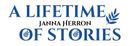 The logo for a lifetime of stories by anna herron