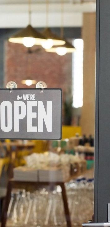 A successful cafe owner working with Digitaldoor.