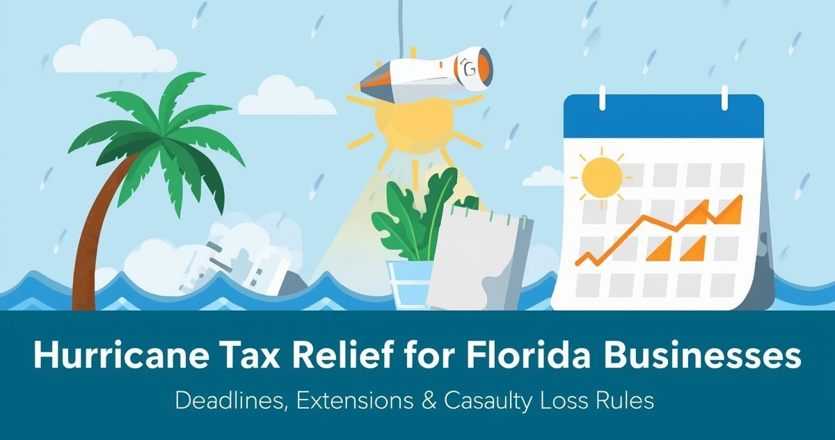 Hurricane Tax Relief for Florida Businesses