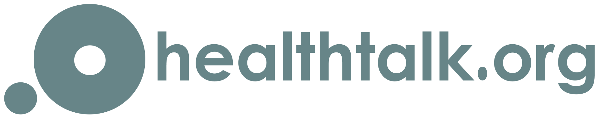 The Logo of Healthtalk