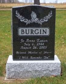 grave monuments Gananoque Ontario