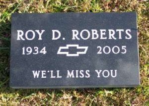 flat grave markers in Gananoque