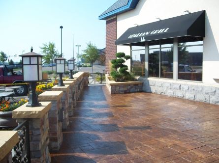 Store Concrete Patio | Minneapolis | Moen Concrete