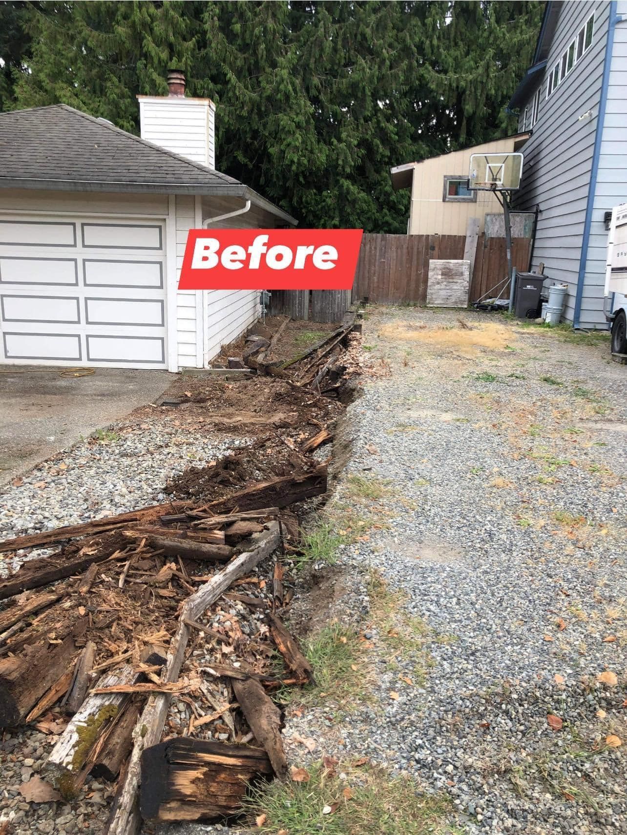 Before image | Everett, WA | JMS Landscaping & Construction LLC
