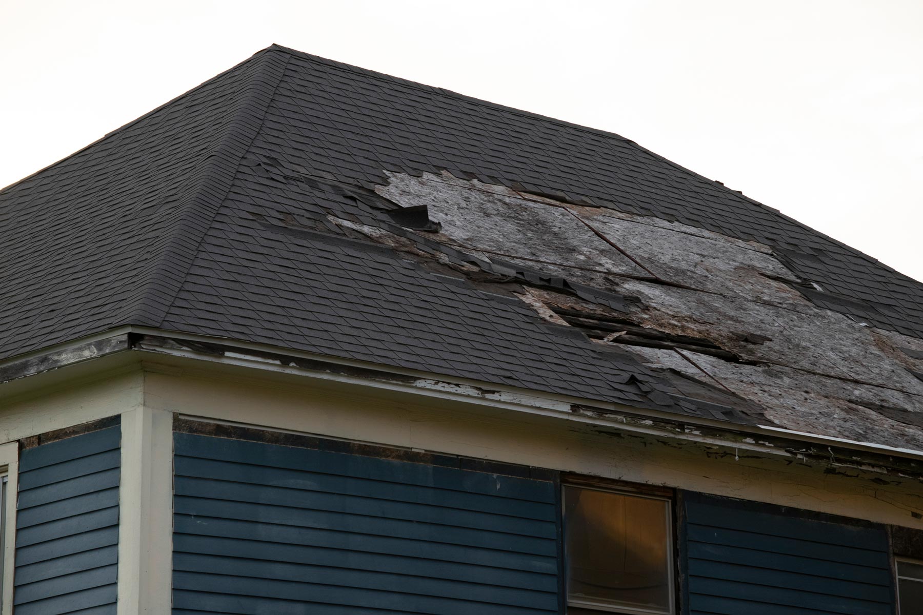 House Damage Roof — Gregory, TX — Berryman Roofing