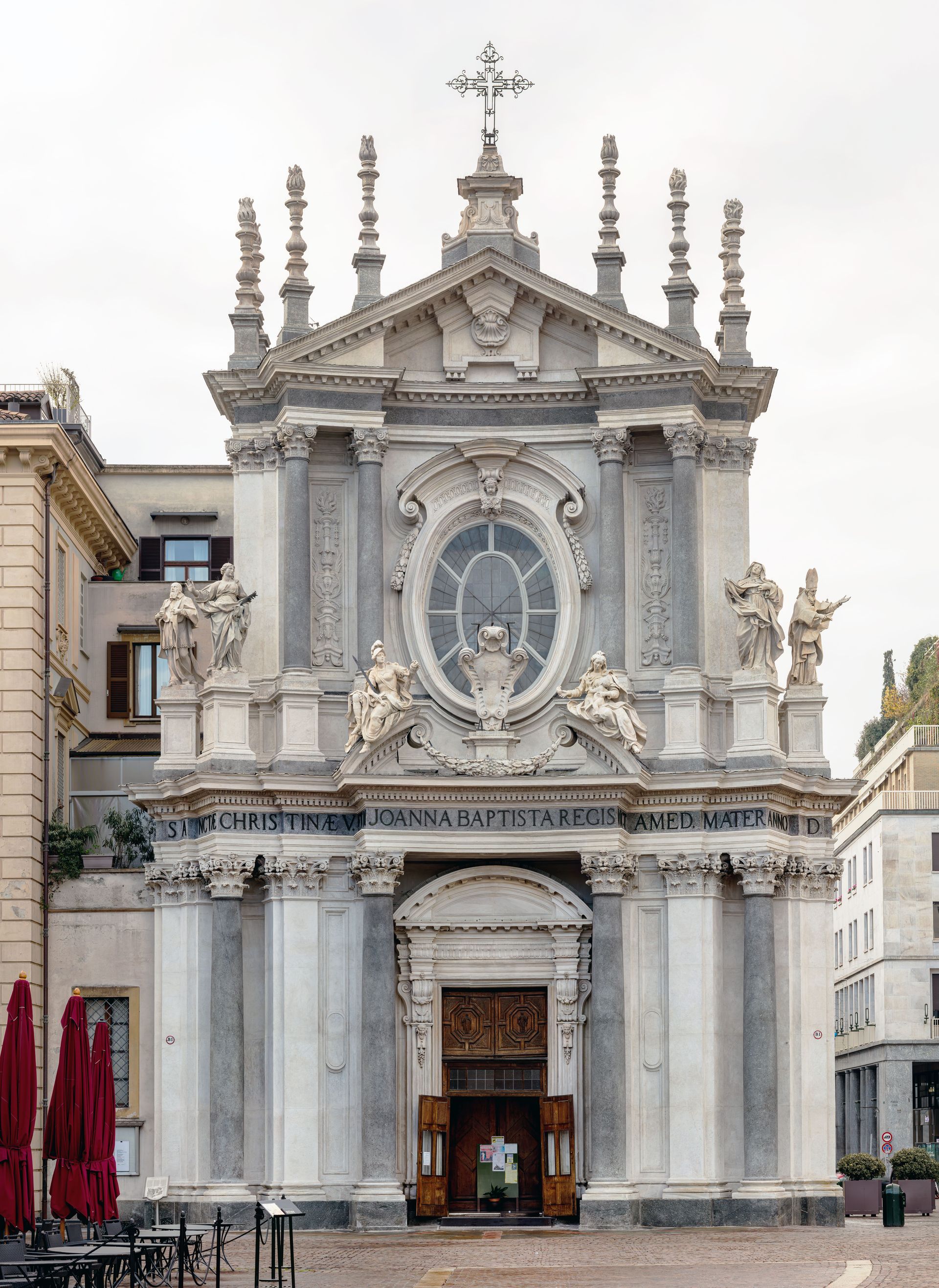 affreschi di Corrado Giaquinto dopo il restauro