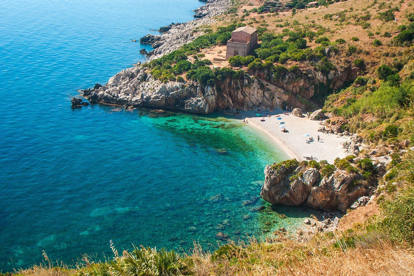 Noeggio Gommoni Cala Riserva dello Zingaro