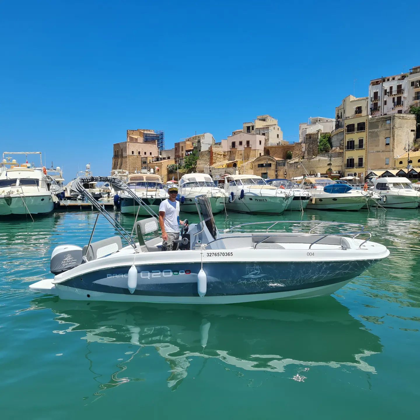 Noleggio Barche senza patente Castellammare del Golfo