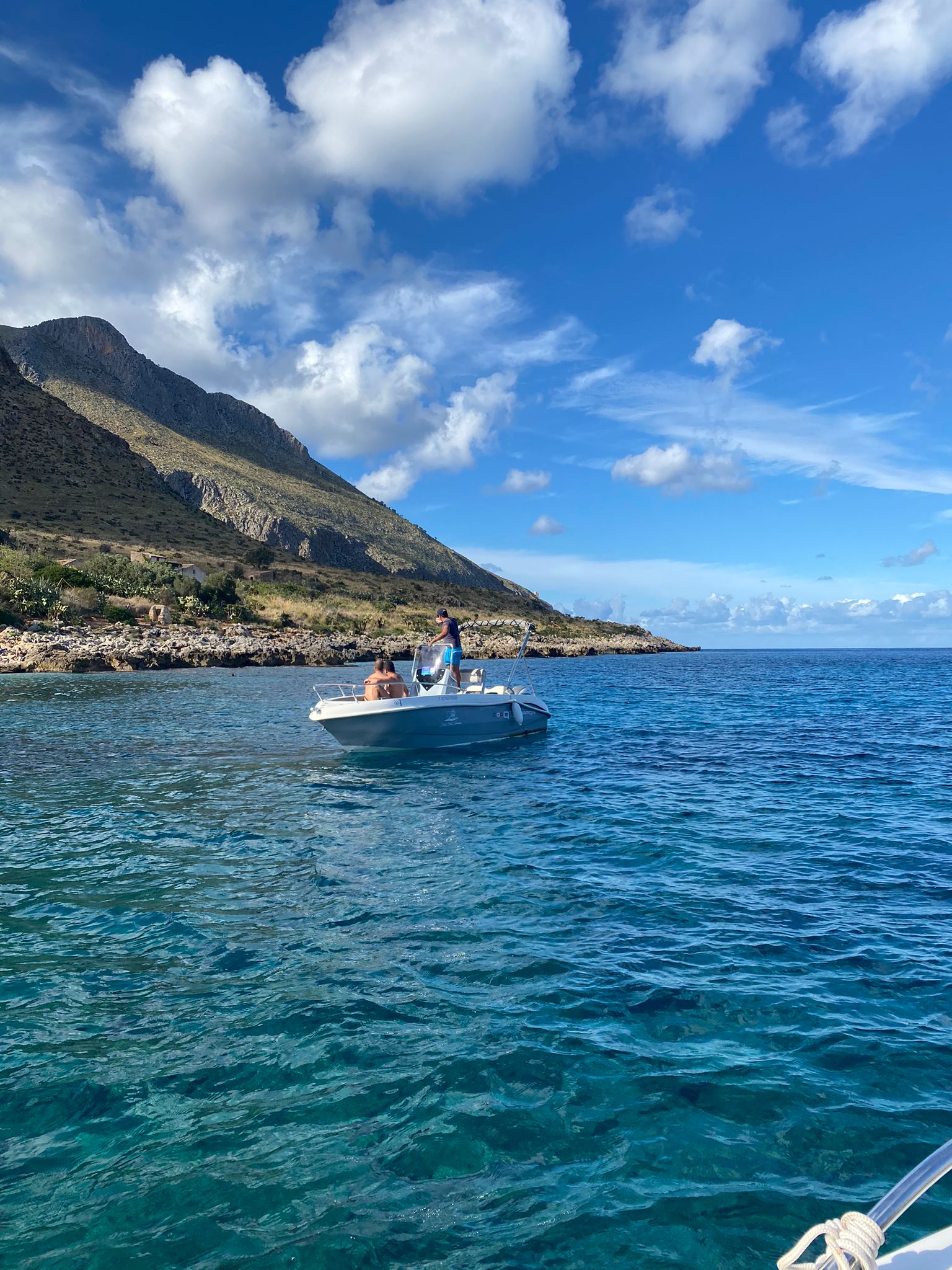 Affitto barca senza patente Castellammare del Golfo