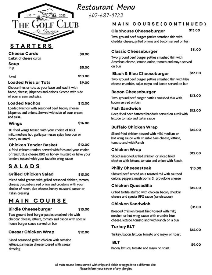 Public Golf Course The Golf Club at Owego Owego NY