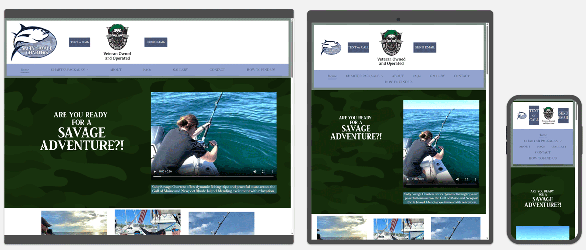 Serenity Healthy Living Salty Savage Charters