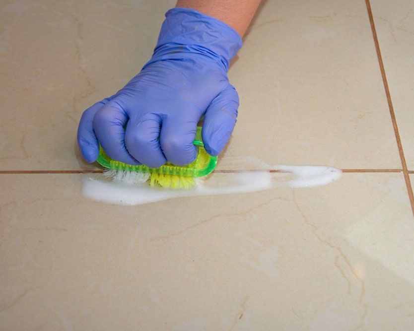 Cleaning a Tiled Floor with Precision and Care - Professional Cleaner in Lennox Head