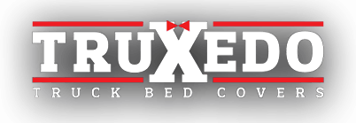 A logo for truxedo truck bed covers on a white background