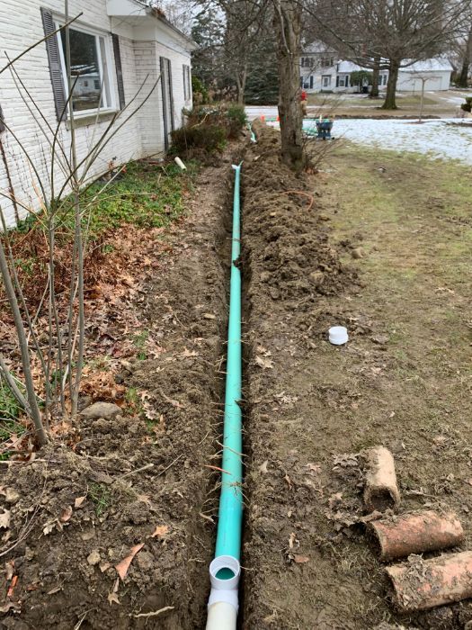 exterior drainage 18