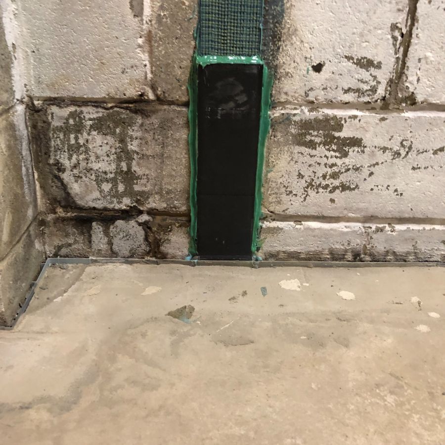 Basement waterproofing done in Erie, PA