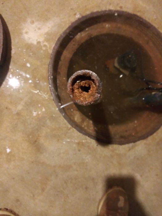 Wet basement being fixed by LaKari Waterproofing in Erie, PA