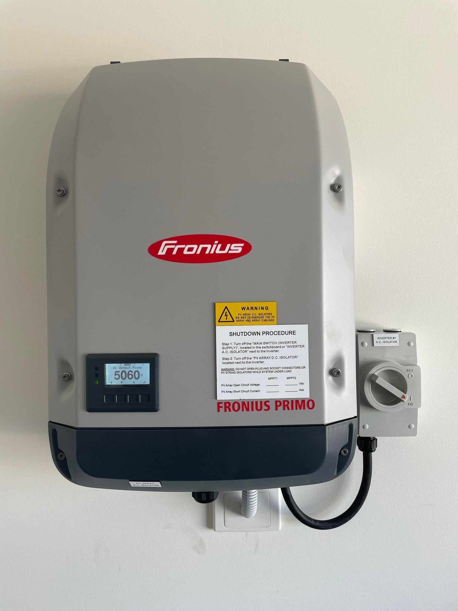 Electrical Box mounted on a wall  — Innovo Electrical & Solar In Thebarton, SA