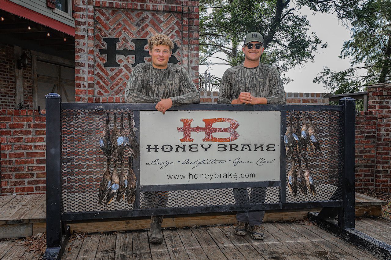 Louisiana hunting lodge