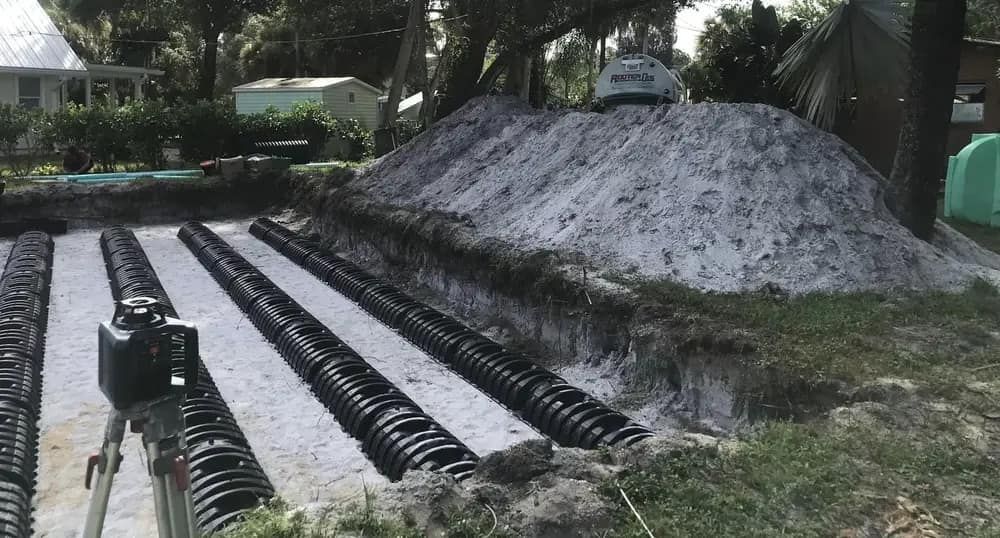 septic drain field