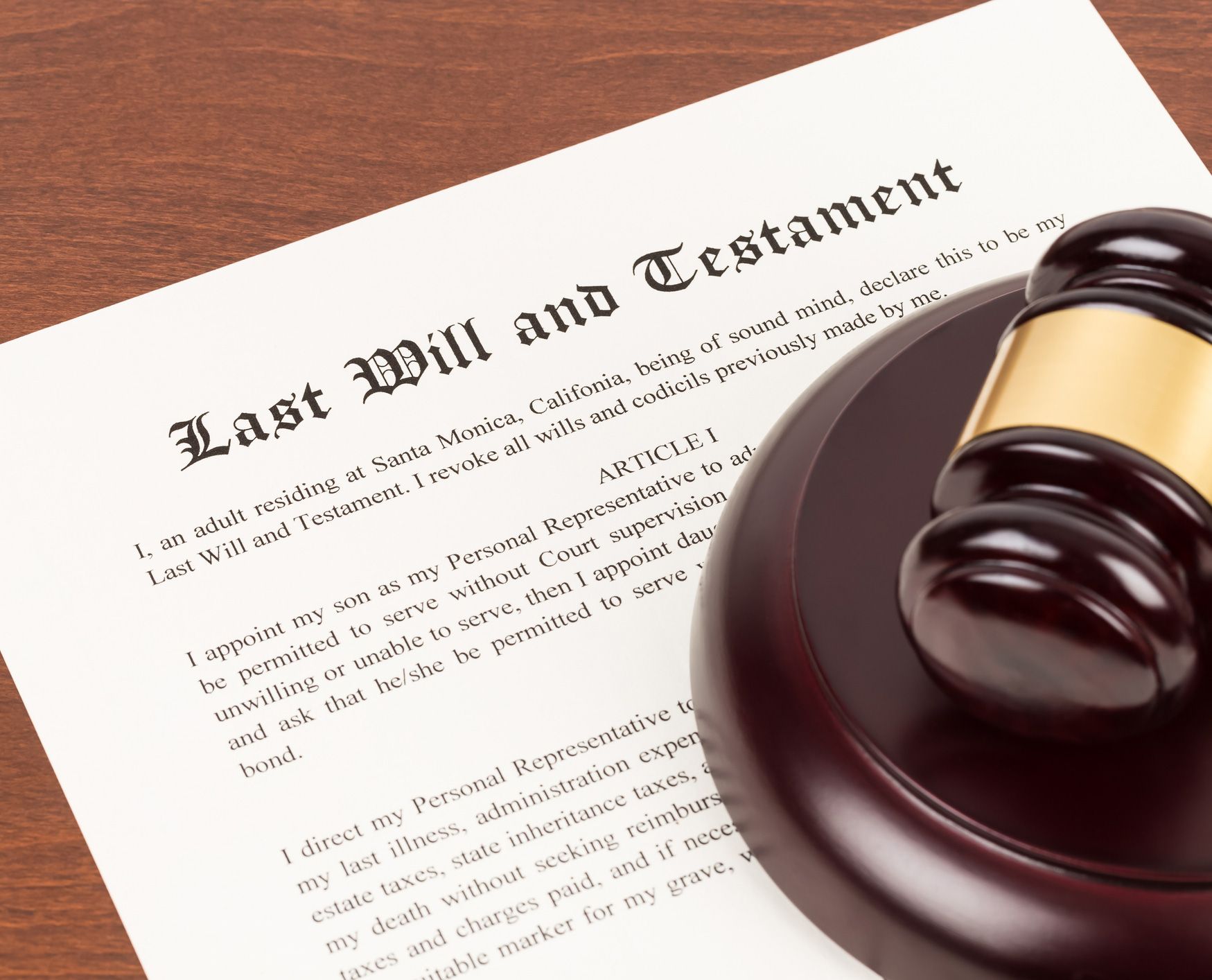 Last Will and Testament — Bundaberg, QLD — Payne Butler Lang