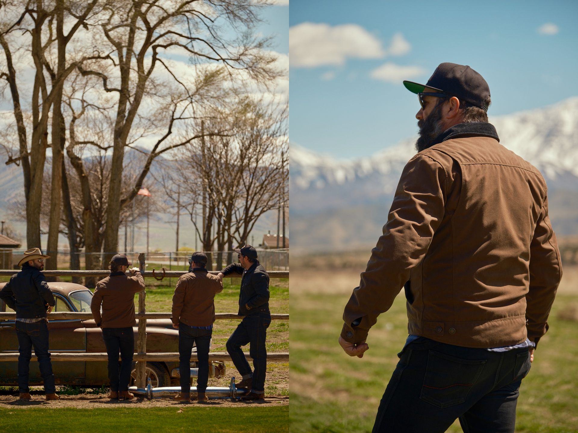 A side-by-side shot.