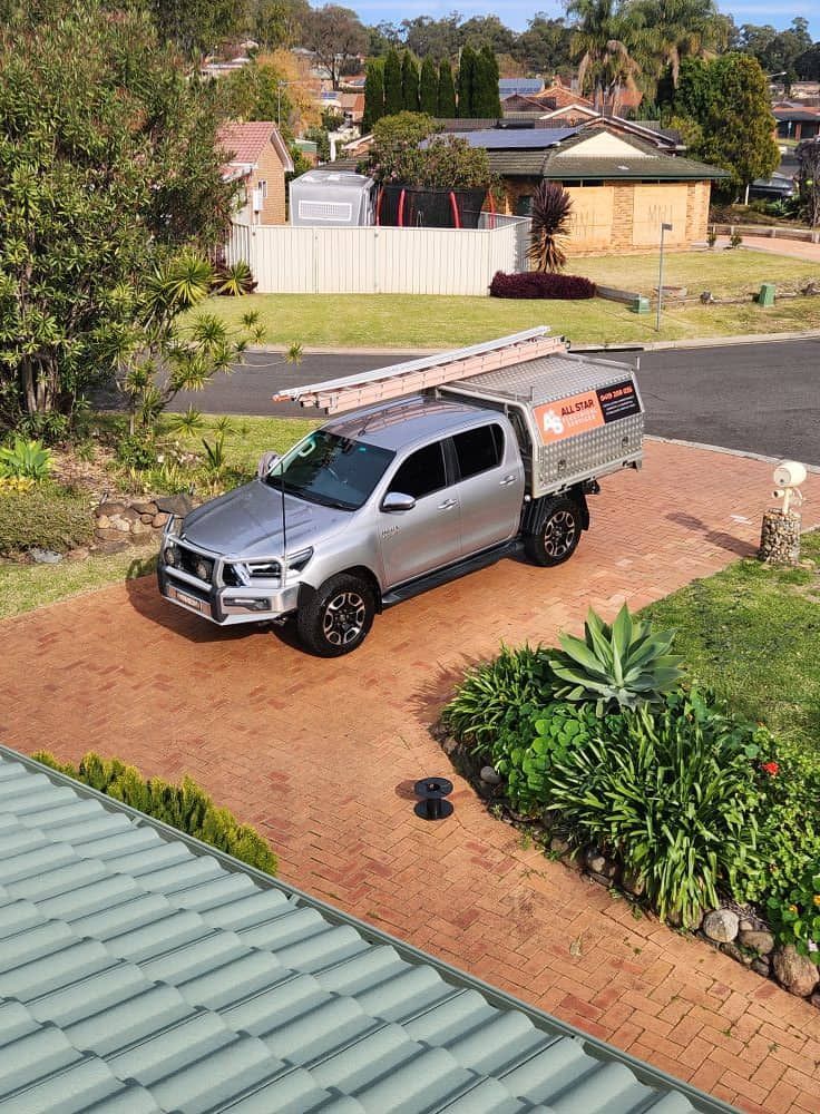 A White Truck Says All Star Electrical Services — All Star Electrical Services in Shellharbour, NSW