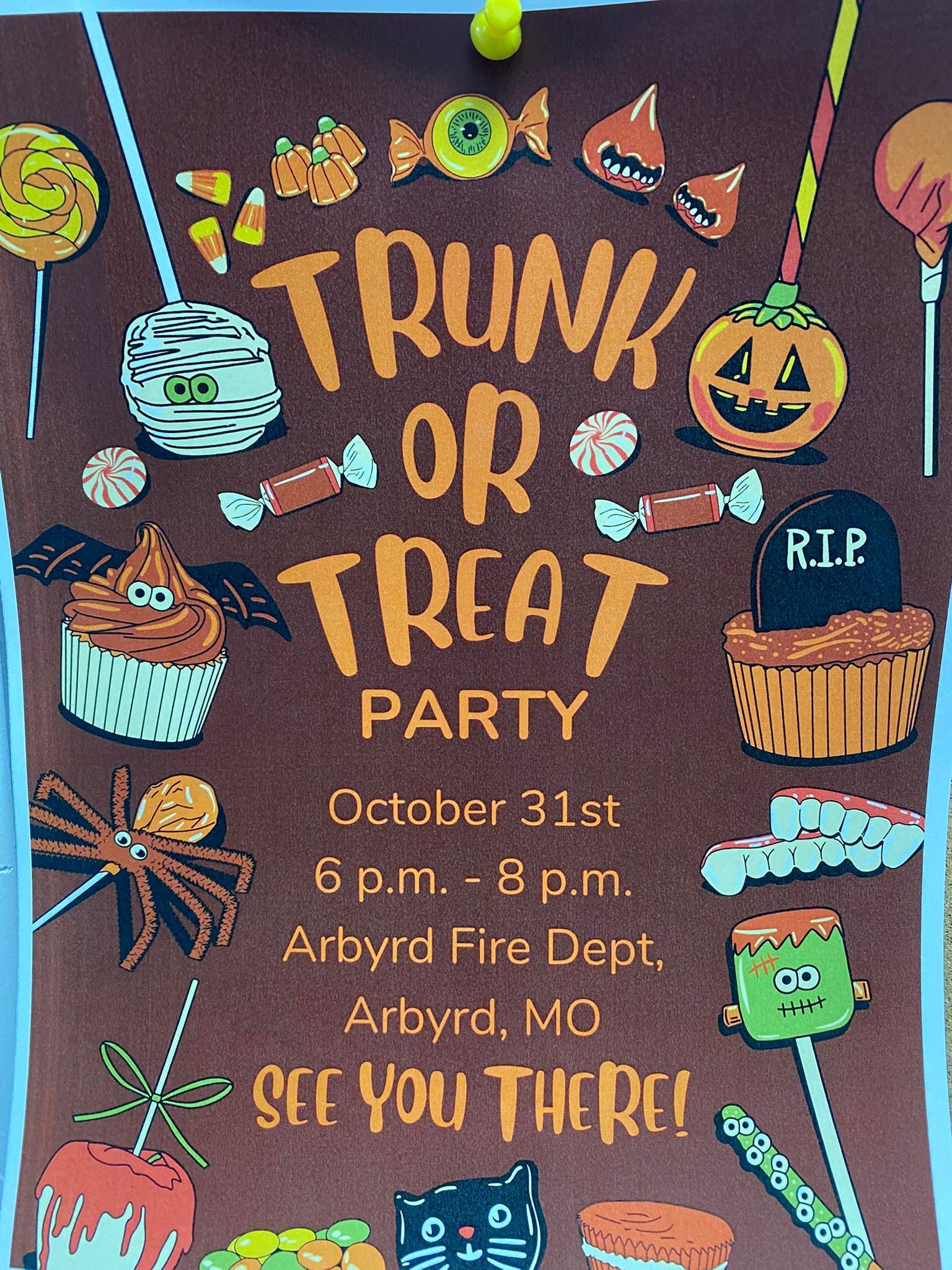 Arbyrd Trunk or Treat