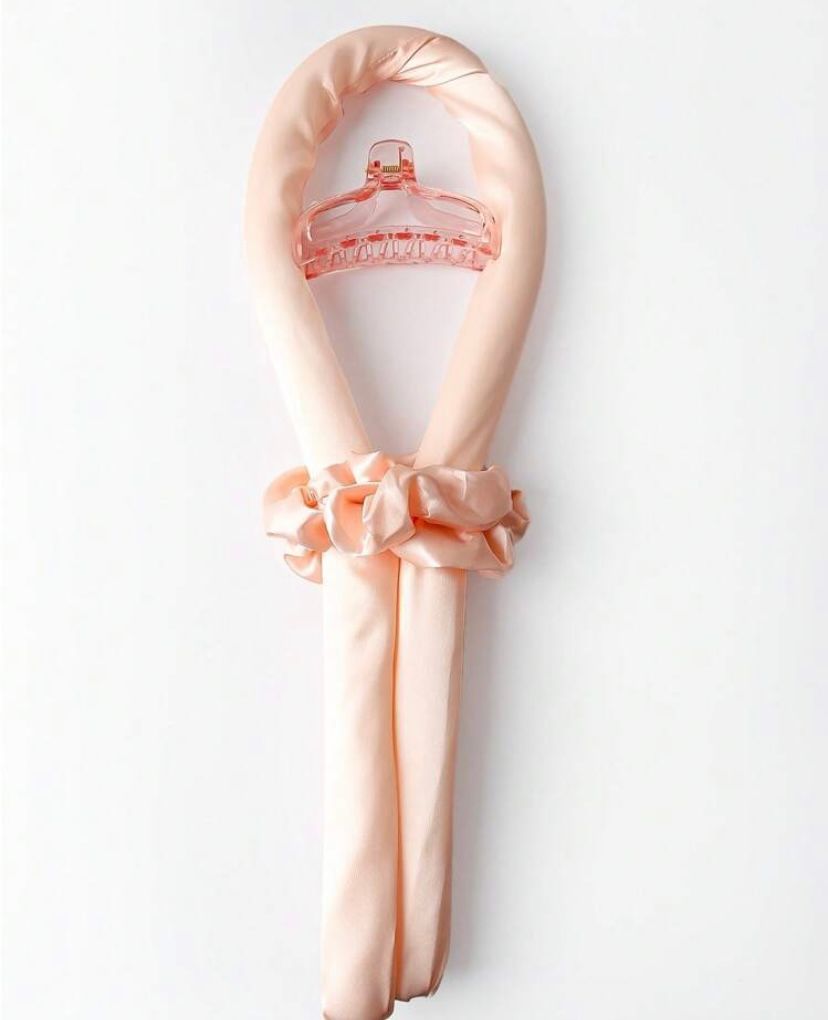 heatless curl head ribbon, heatless curls, ticktok heatless curls, the beauty room