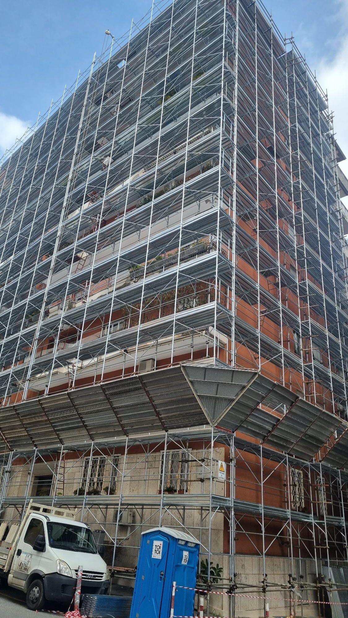 noleggio ponteggi impresa edile Roma