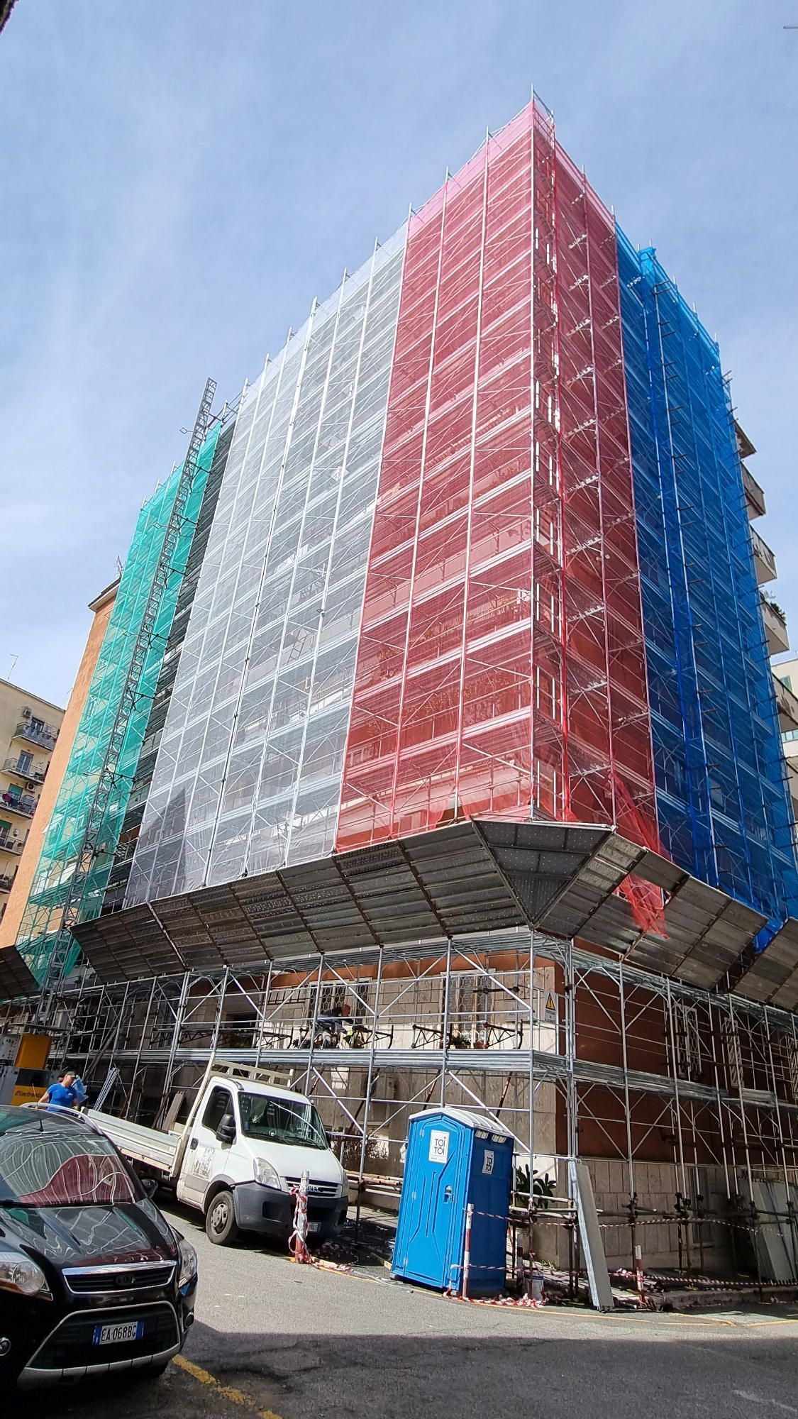 nolo ponteggi impresa edile Roma