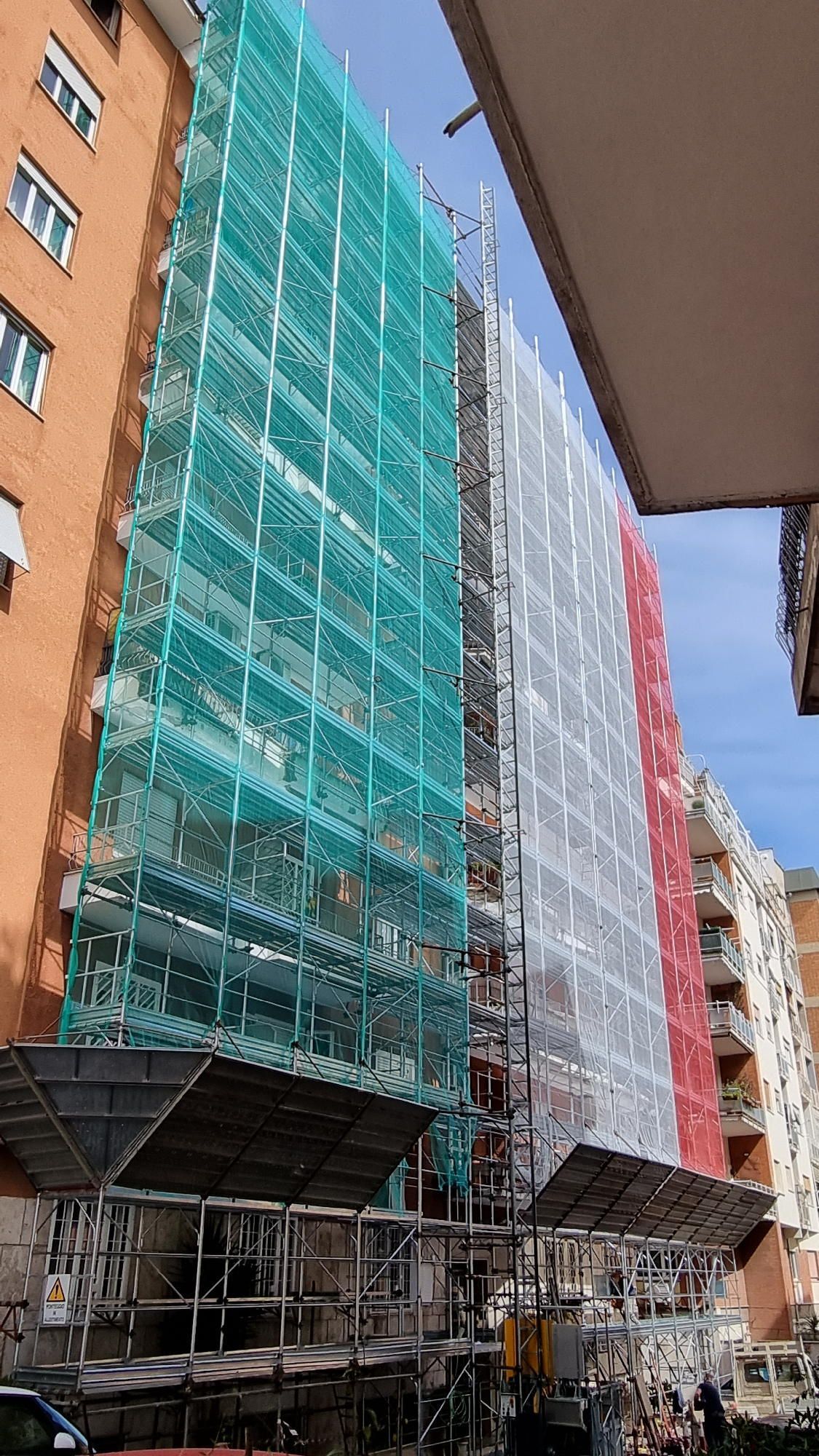 noleggio ponteggi Roma