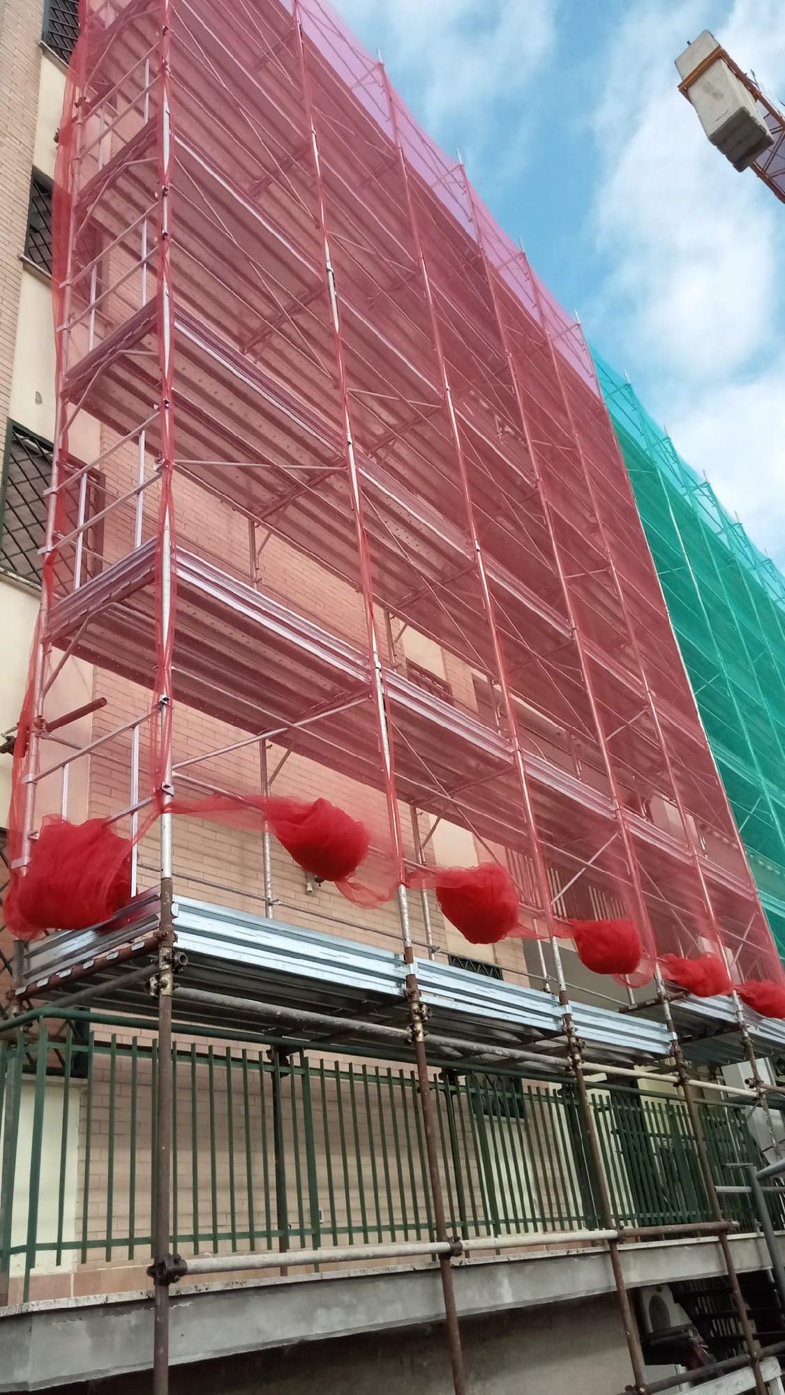 affitto ponteggi fissi Roma