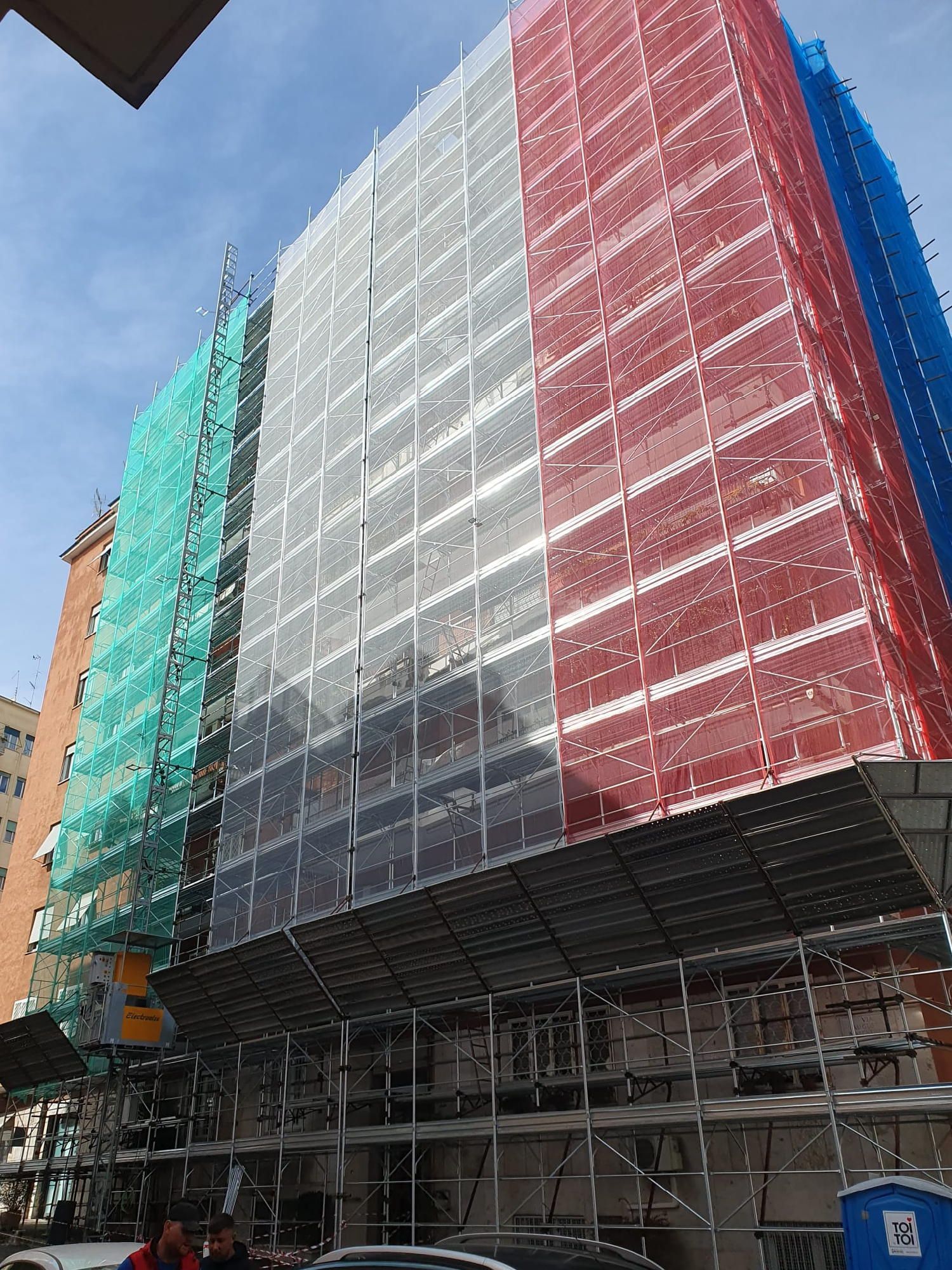 ponteggi per balconi Roma