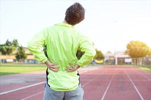 Herniated Disc — Man Having A Back Pain in Arcadia, CA