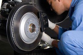 Working on Brakes - Automotive Repair in La Verne, CA