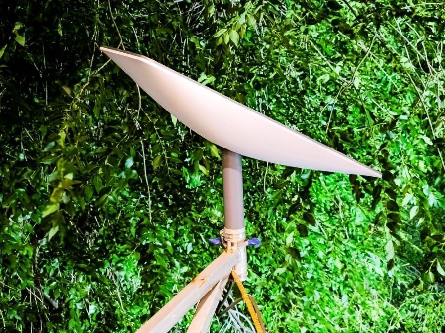 A Newly Installed Starlink Near the Grass — BTV Antenna & Data in South Kolan, QLD