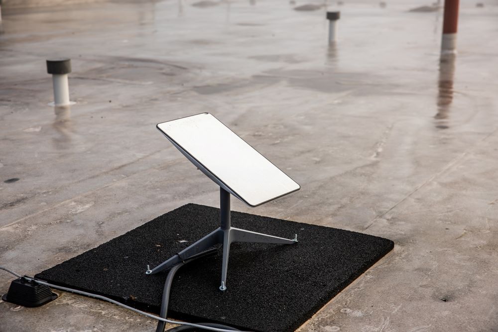 A Newly Set Up Starlink is on the Rooftop — BTV Antenna & Data in Burnett Heads, QLD