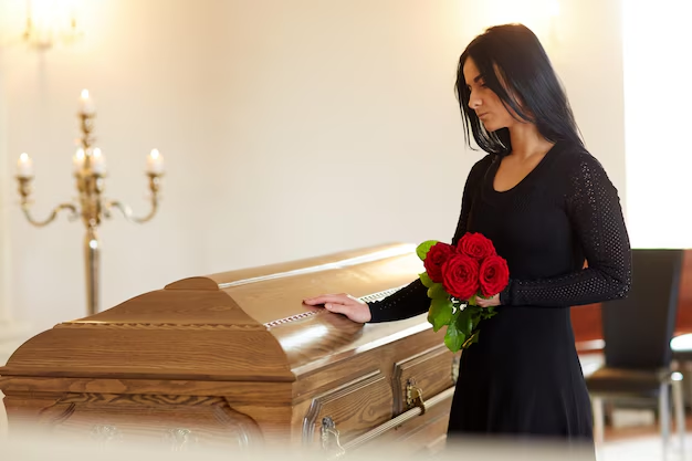 casket for funeral 