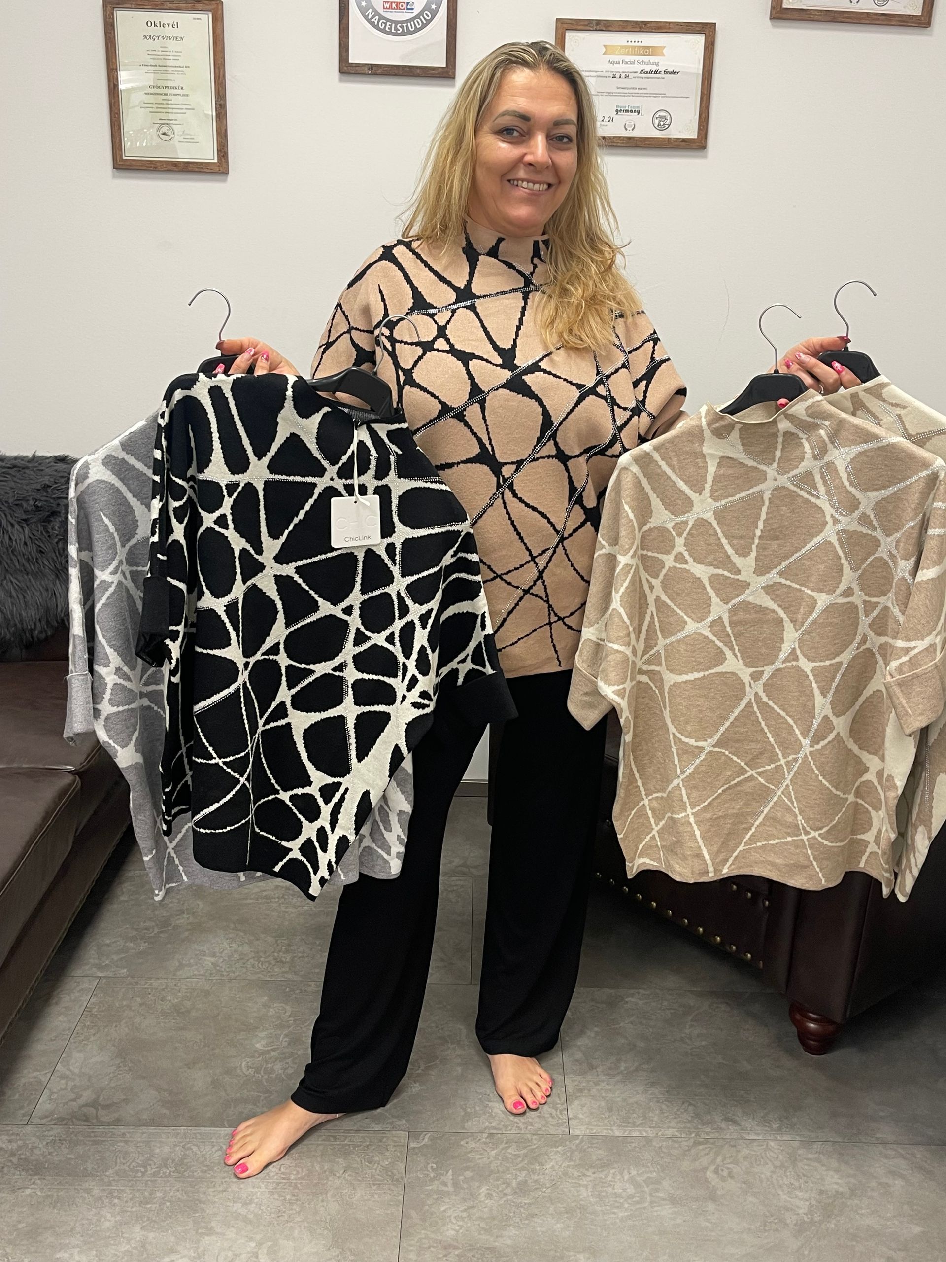 Frau mit Sonnenbrille