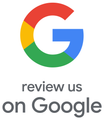 A google logo that says `` review us on google ''