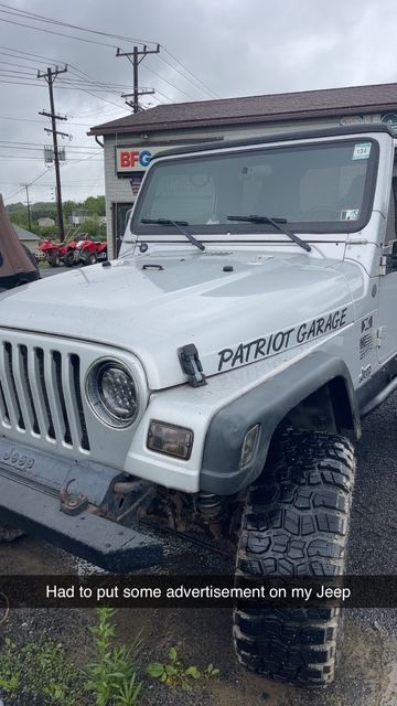 Silver Jeep Wrangler with 