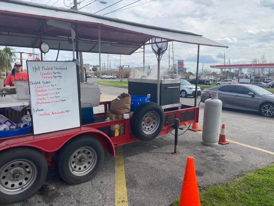 Fresh Seafood Restaurant - Kitchen Outside the Restaurant -  Kenner, LA