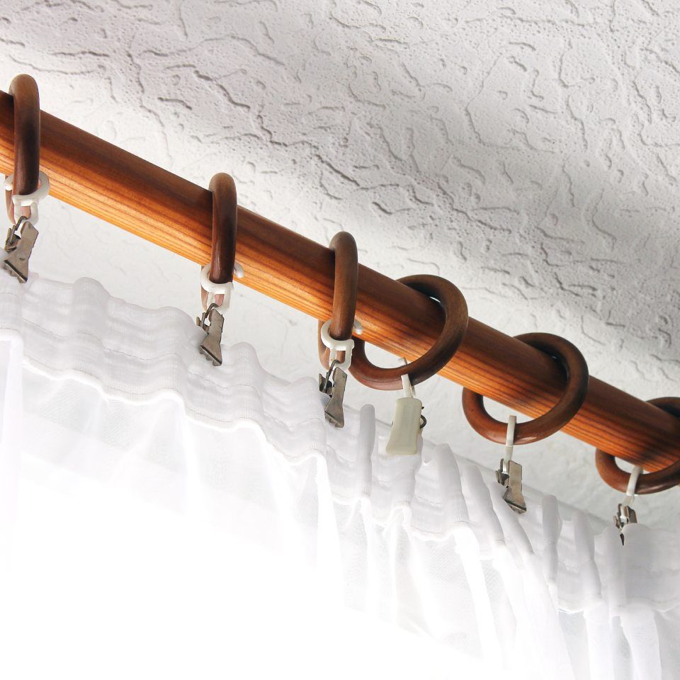 bastone in legno per tenda