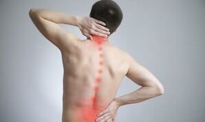 Woman having a shoulder blade therapy - Chiropractor in Newport New, VA